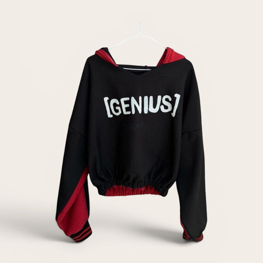 “Hood Genius” 2 Tone Hoodie