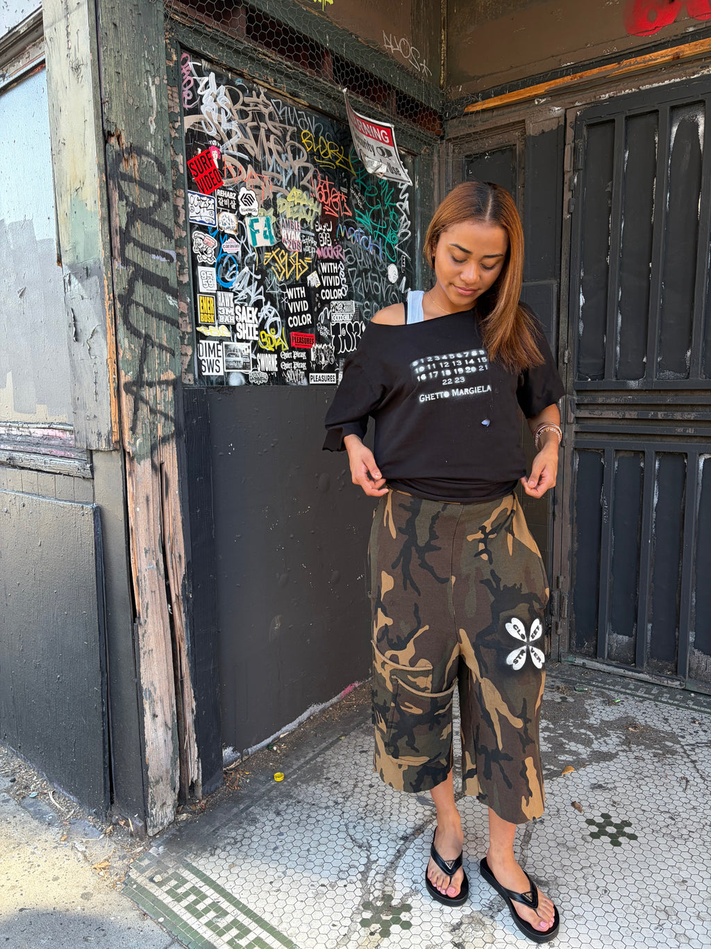 Ghetto MARGIEla Tee Black