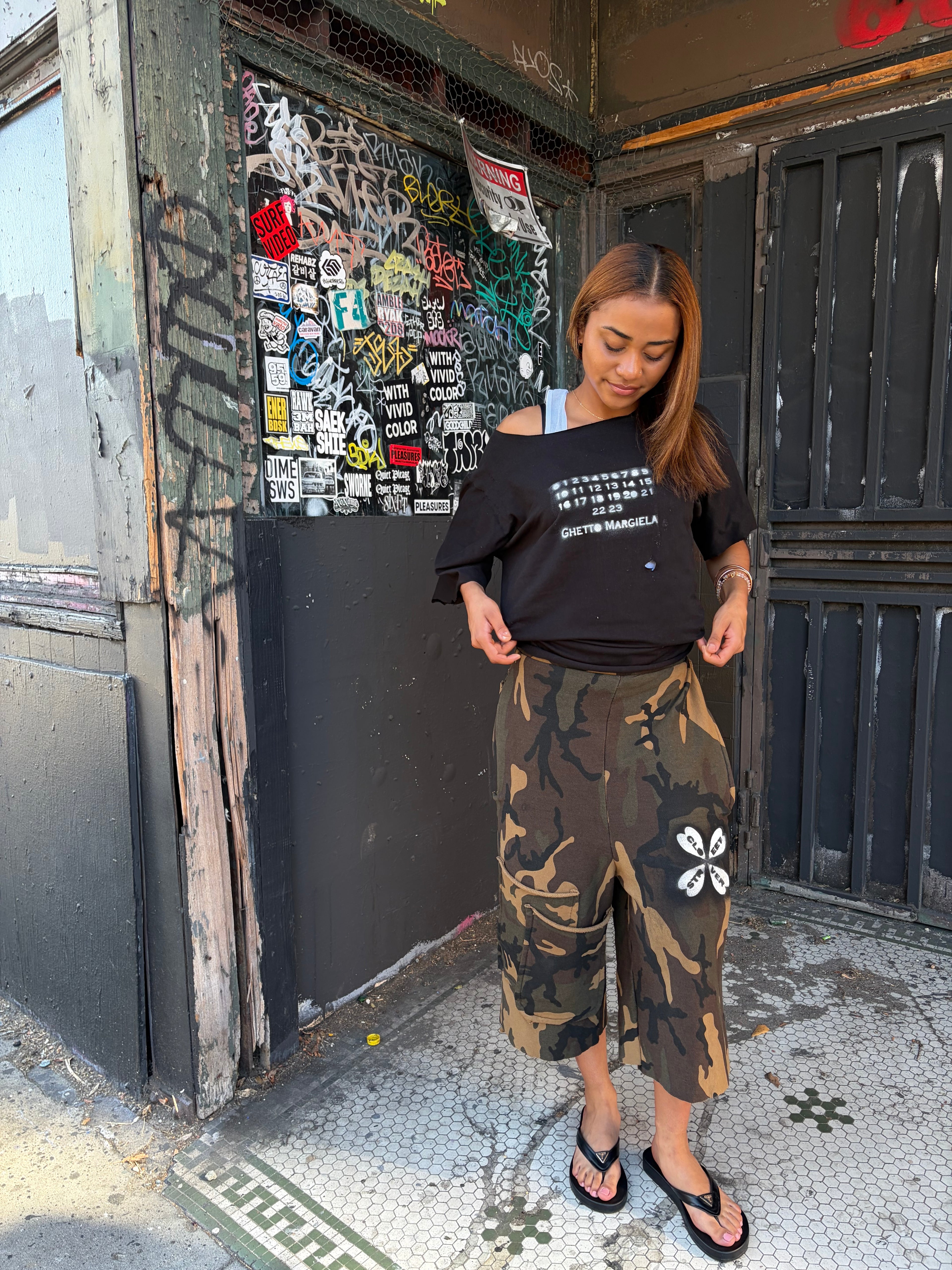 Ghetto MARGIEla Tee Black