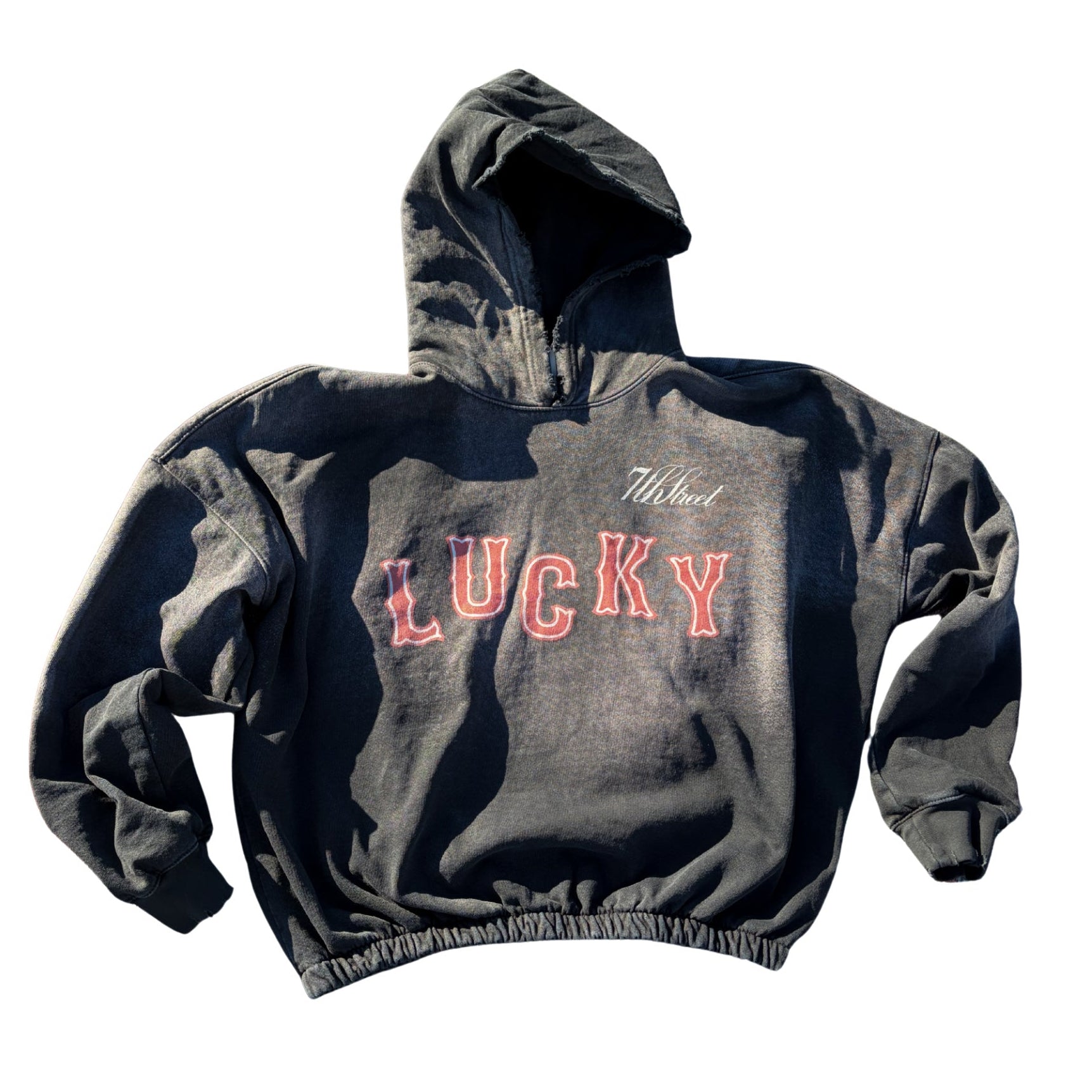 "Lucky" Cropped Hoodie