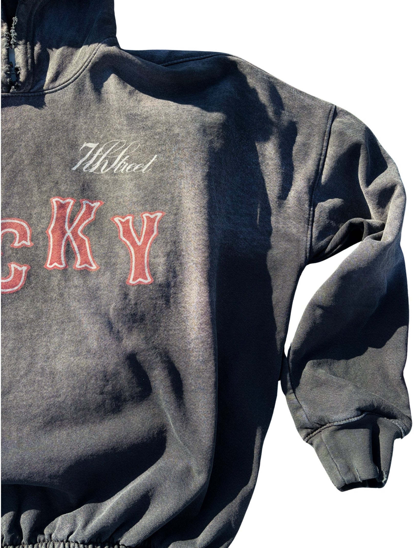 "Lucky" Cropped Hoodie