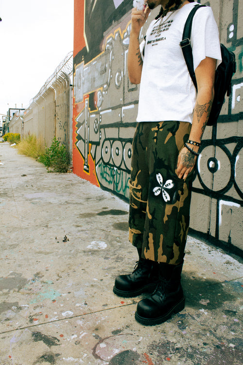 "GHETTO MARGIELA" ARMY JORTS